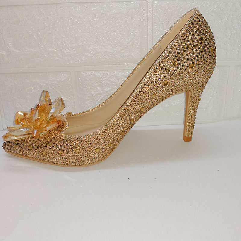 Diamond Crystal High Heels