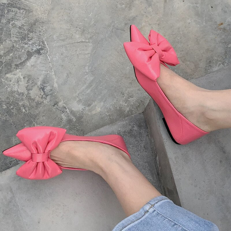 New Flat Bow Shoes