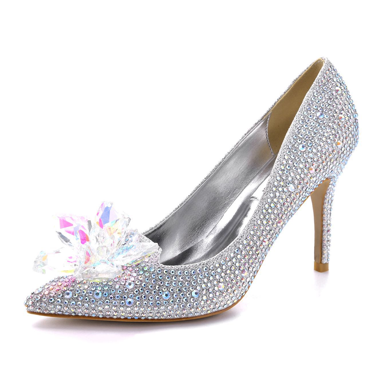 Diamond Crystal High Heels