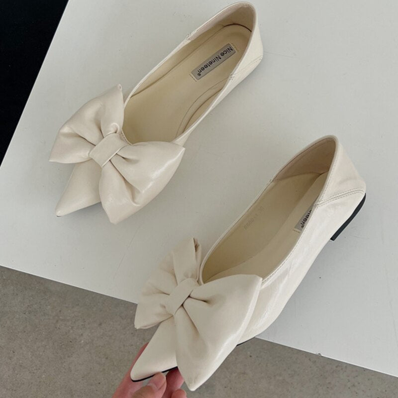 New Flat Bow Shoes