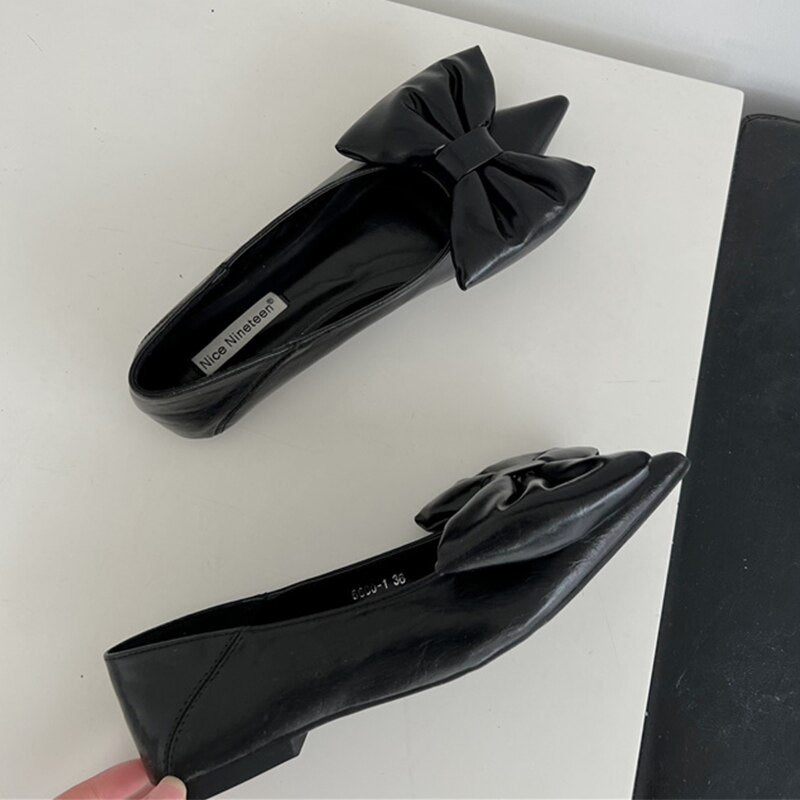 New Flat Bow Shoes