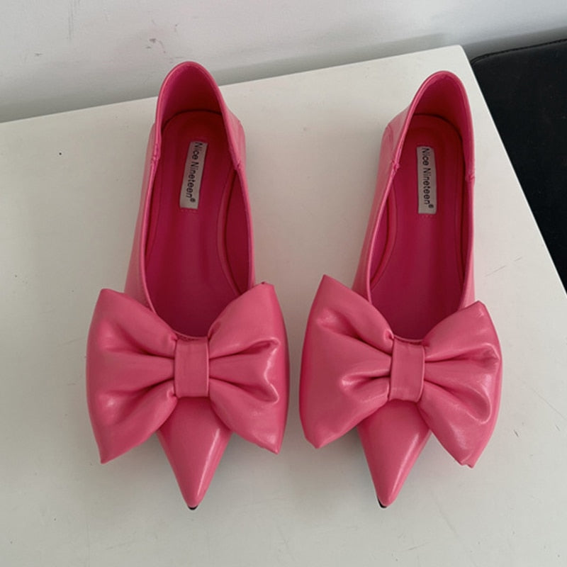 New Flat Bow Shoes