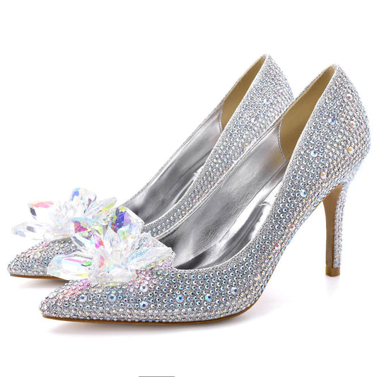 Diamond Crystal High Heels