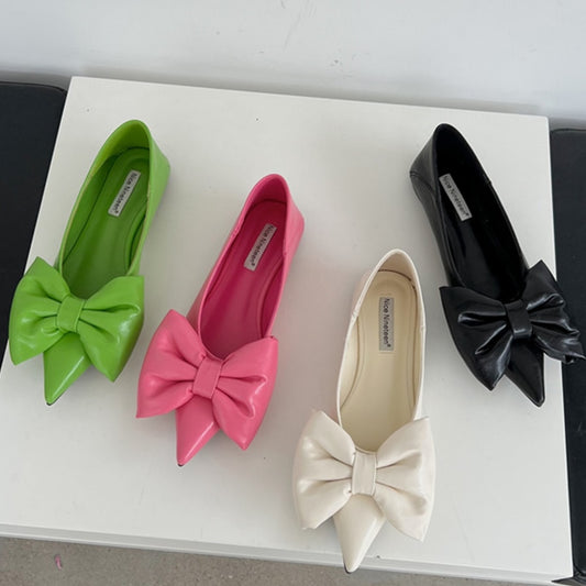 New Flat Bow Shoes