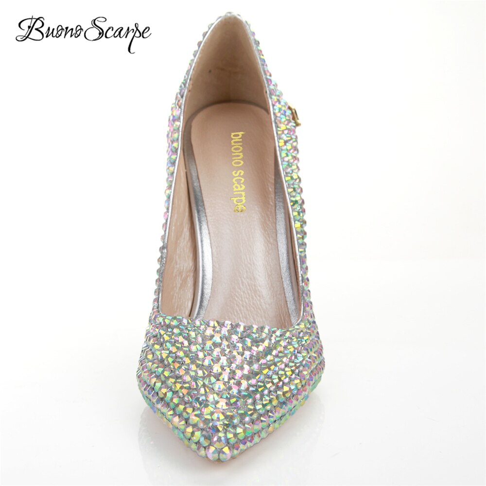 Crystal Brand Design High Heel Pumps