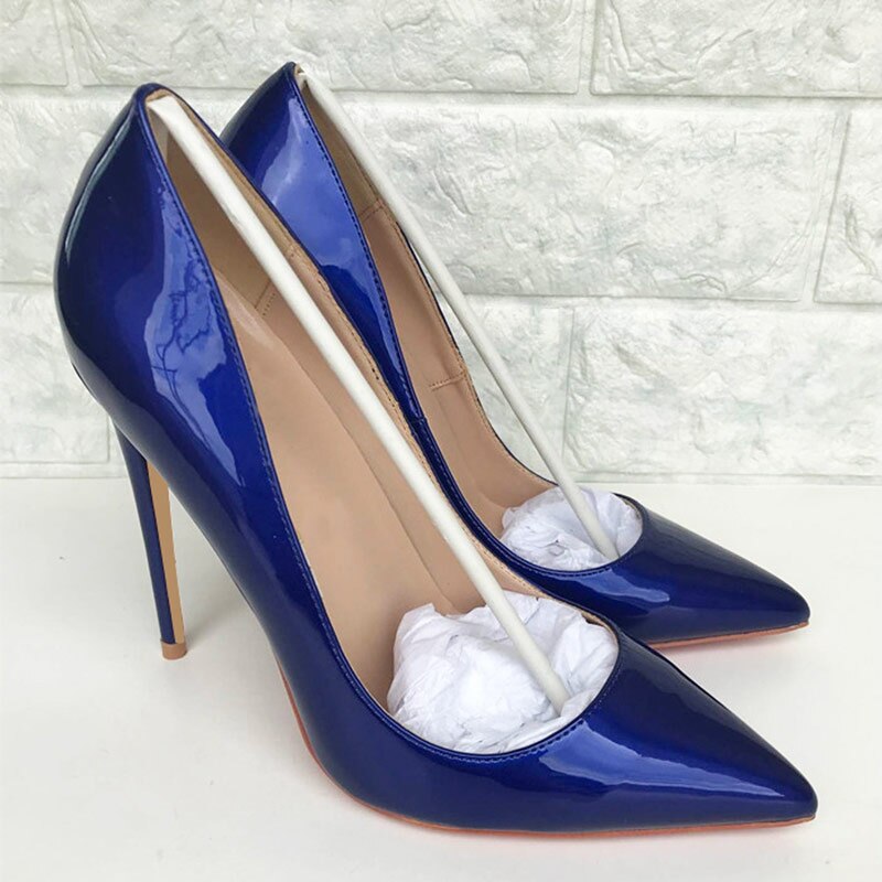 Blue Sequence Heels