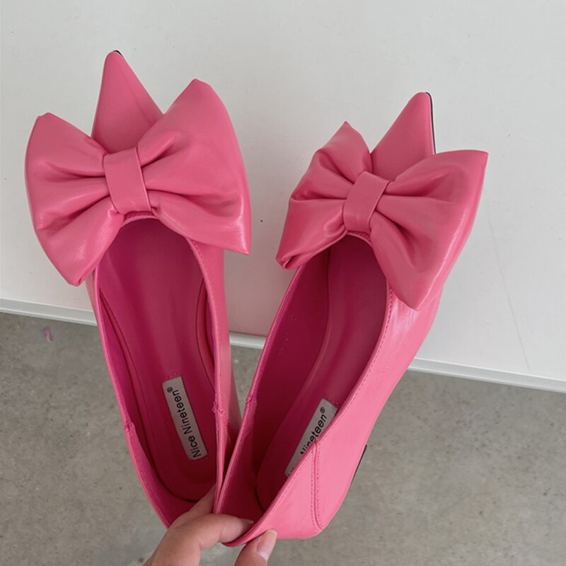 New Flat Bow Shoes