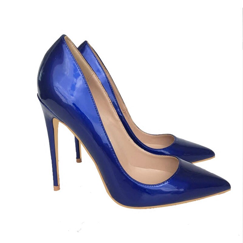 Blue Sequence Heels