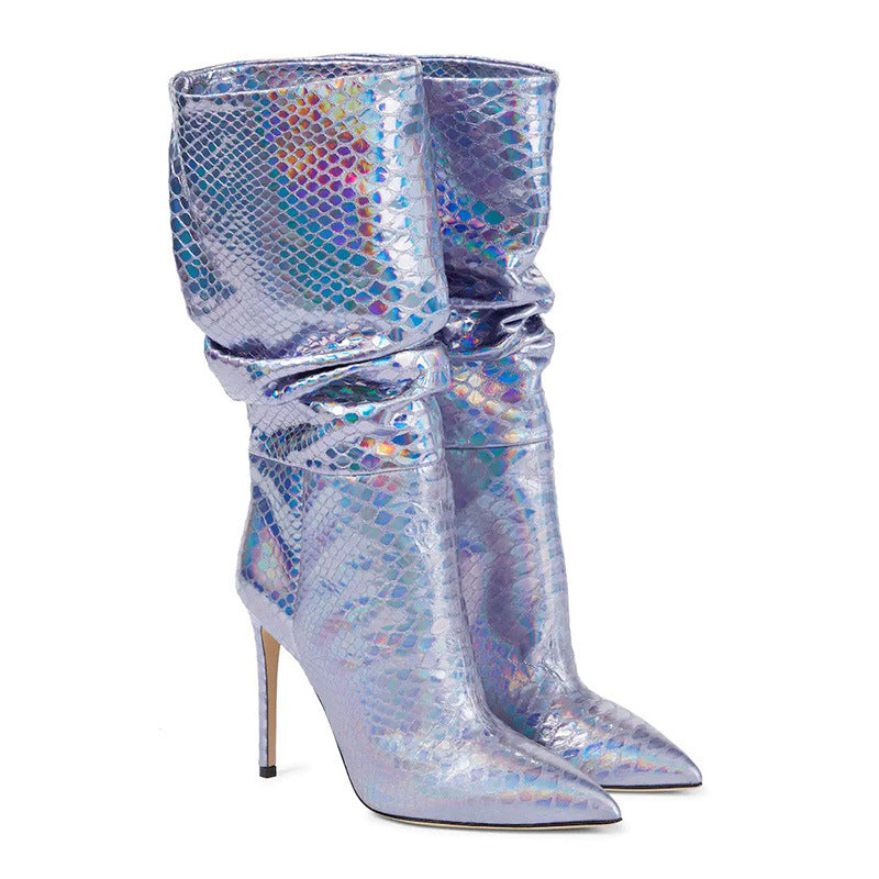 Metallic Boots